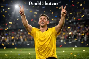 Pari doublé buteur