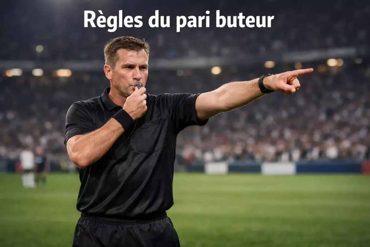 Arbitre de football montrant un carton pendant un match